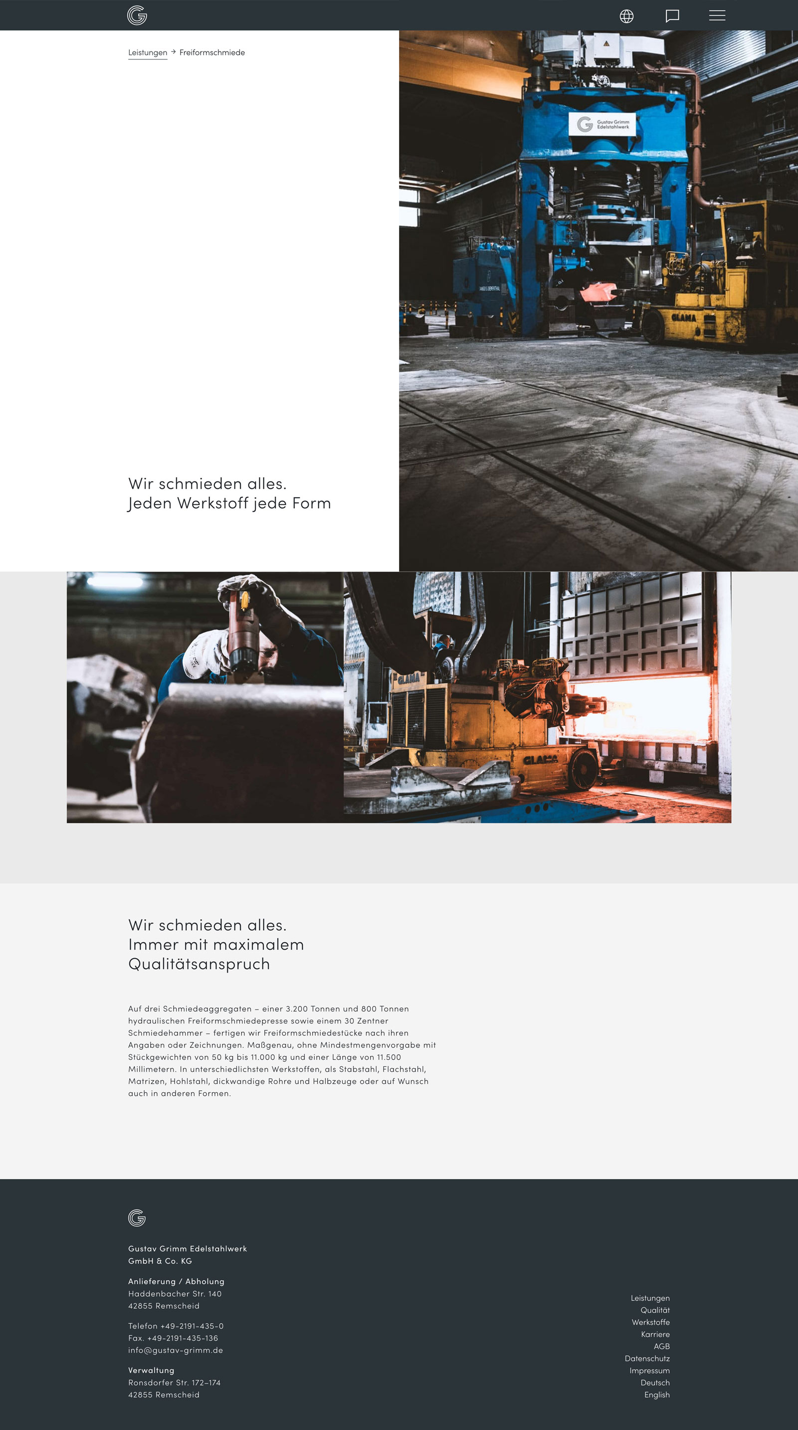Gustav Grimm Edelstahl GmbH & Co. KG Projekt Bild 9