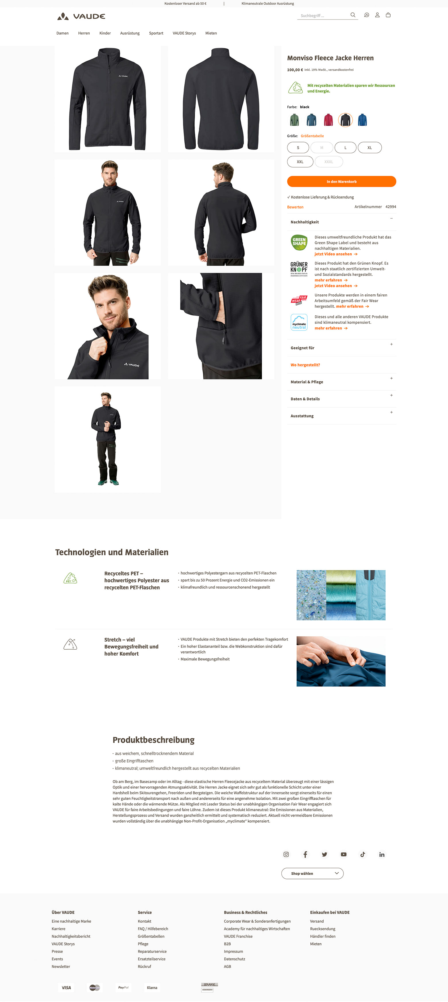 VAUDE Sport GmbH & Co. KG Projekt Bild 7